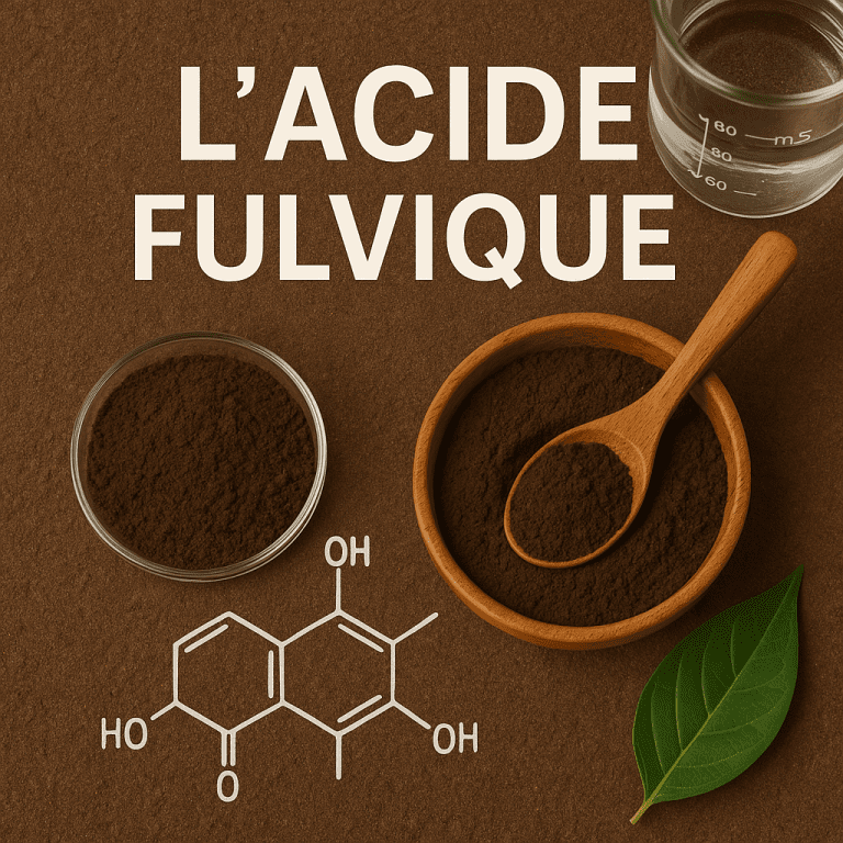 Acide Fulvique Puissant Certifié En Résine Souple - 20g - Expiration Décembre 2027 - Neuf